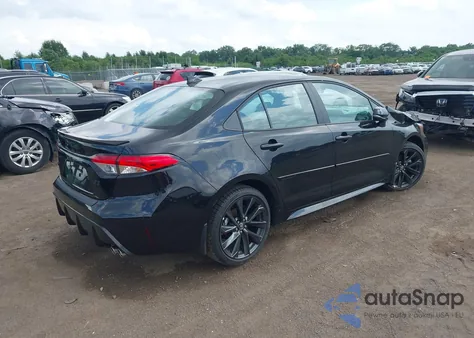 2025 Toyota Corolla Se from USA, damaged, VIN 5YFS4MCE2SP235858